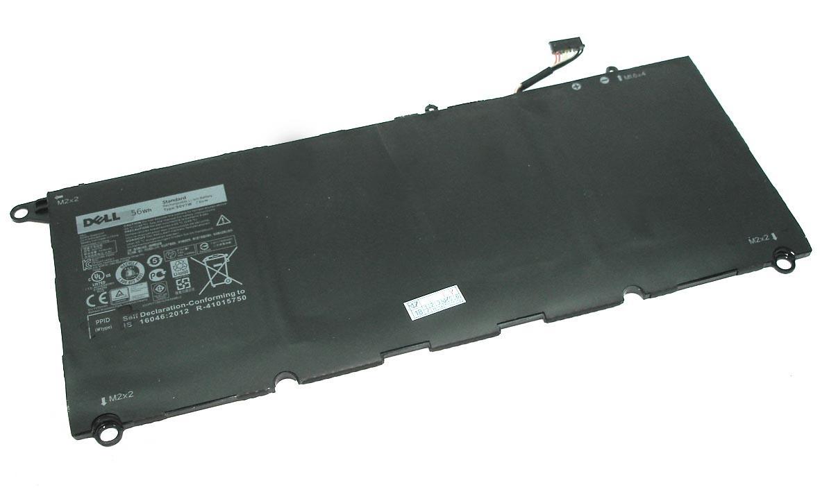 Аккумулятор для ноутбука Dell JD25G XPS 13-9343 7,4V 52Wh 6930 mAh Black Аккумулятор для ноутбука Dell JD25G XPS 13-9343 7,4V 52Wh 6930 mAh Black