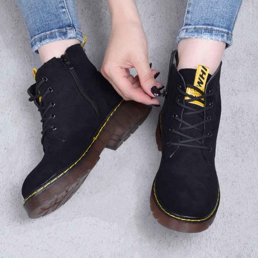 Ботинки женские на шнуровке 332388 р. 36 23 см