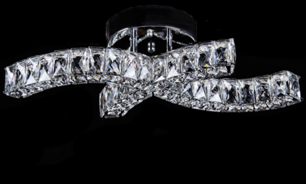 Светодиодная люстра L78311/16 CR/SHANBIN LED Белый/Хром (AN000188)