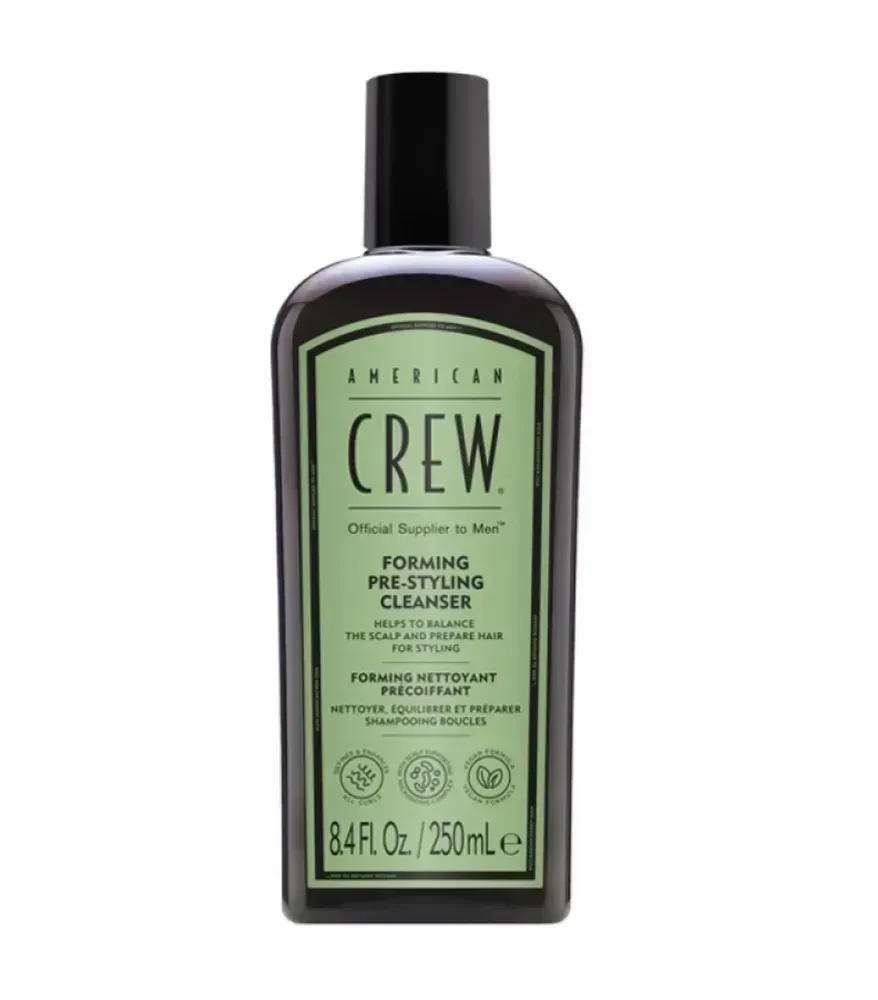 Шампунь American Crew Shampoo Pre-styling Forming для кучерявого та хвилястого волосся зволоження контролю пухнастості 250 мл Шампунь American Crew Shampoo Pre-styling Forming для кучерявого та хвилястого волосся зволоження контролю пухнастості 250 мл