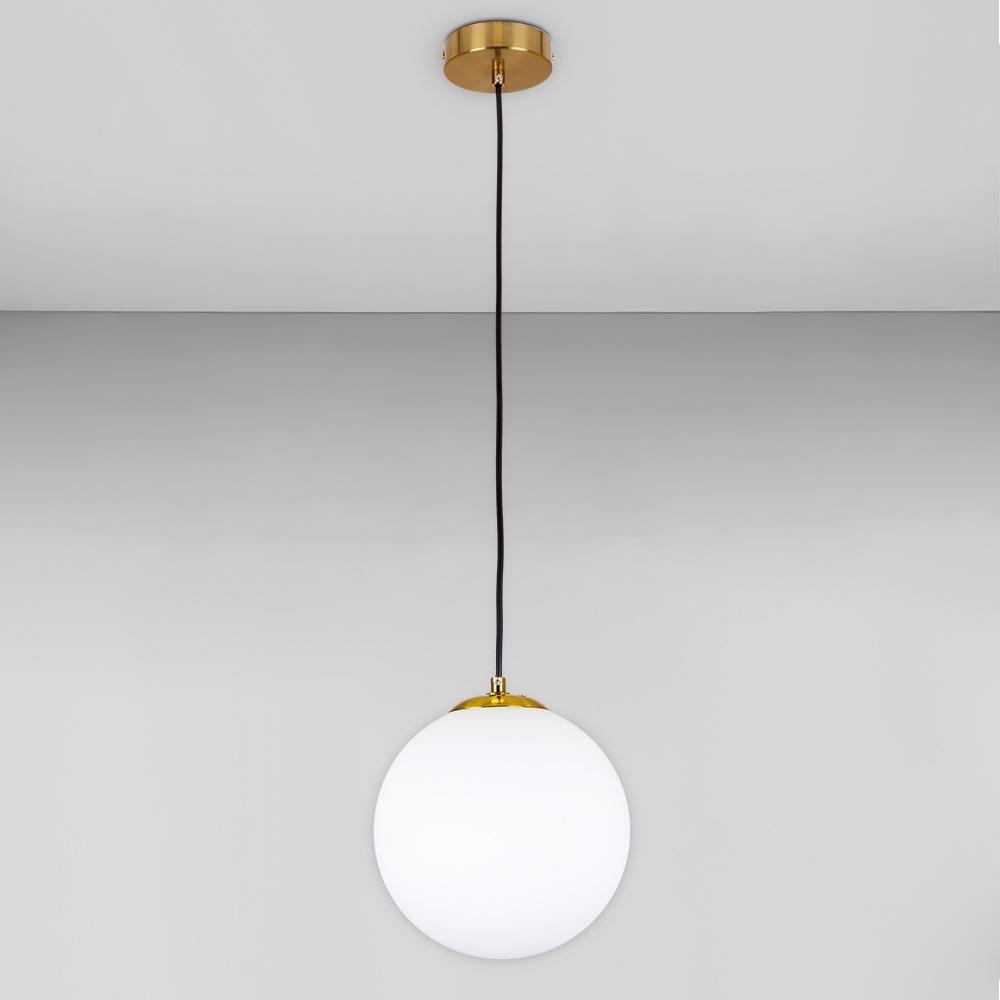 Люстра підвісна куля Light House LS-18601F-1 BRZ/WH Бронзовий/Білий