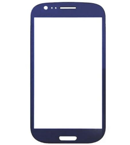 Скло для переклейки дисплея для телефона Samsung I8190 Blue (000018833)