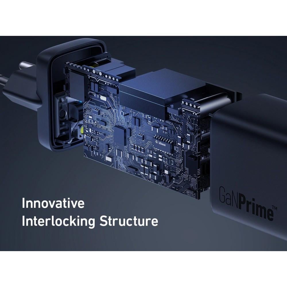 Зарядное устройство сетевое Anker 65W 735 (25397271) - фото 3