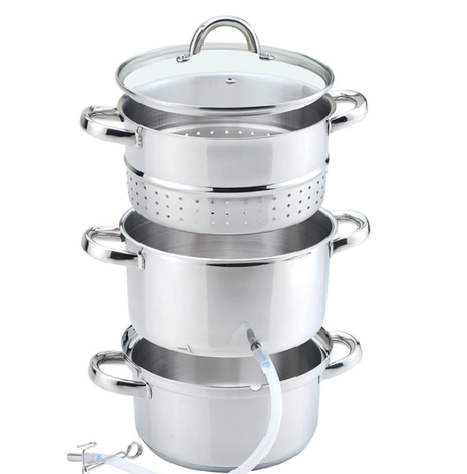 Соковарка Bohmann з нержавіючої сталі 8 л (BH-3206)