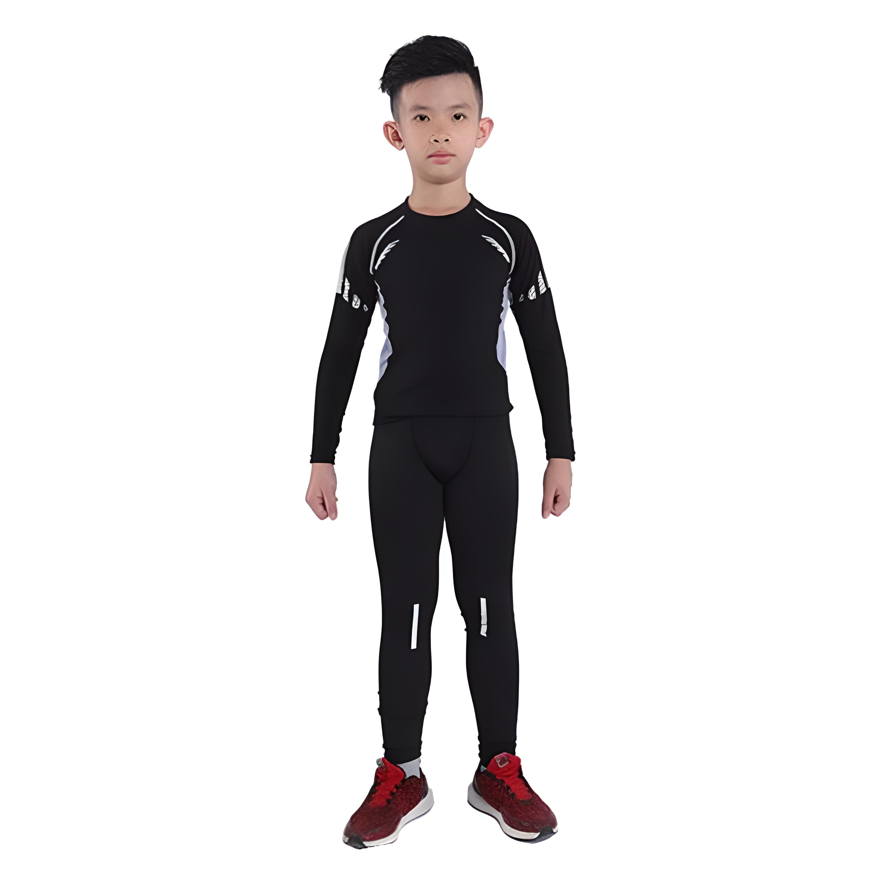 Комплект дитячої термобілизни Thermal Underwear FENTA Winter Ventilation 155-165 см Black (2696)