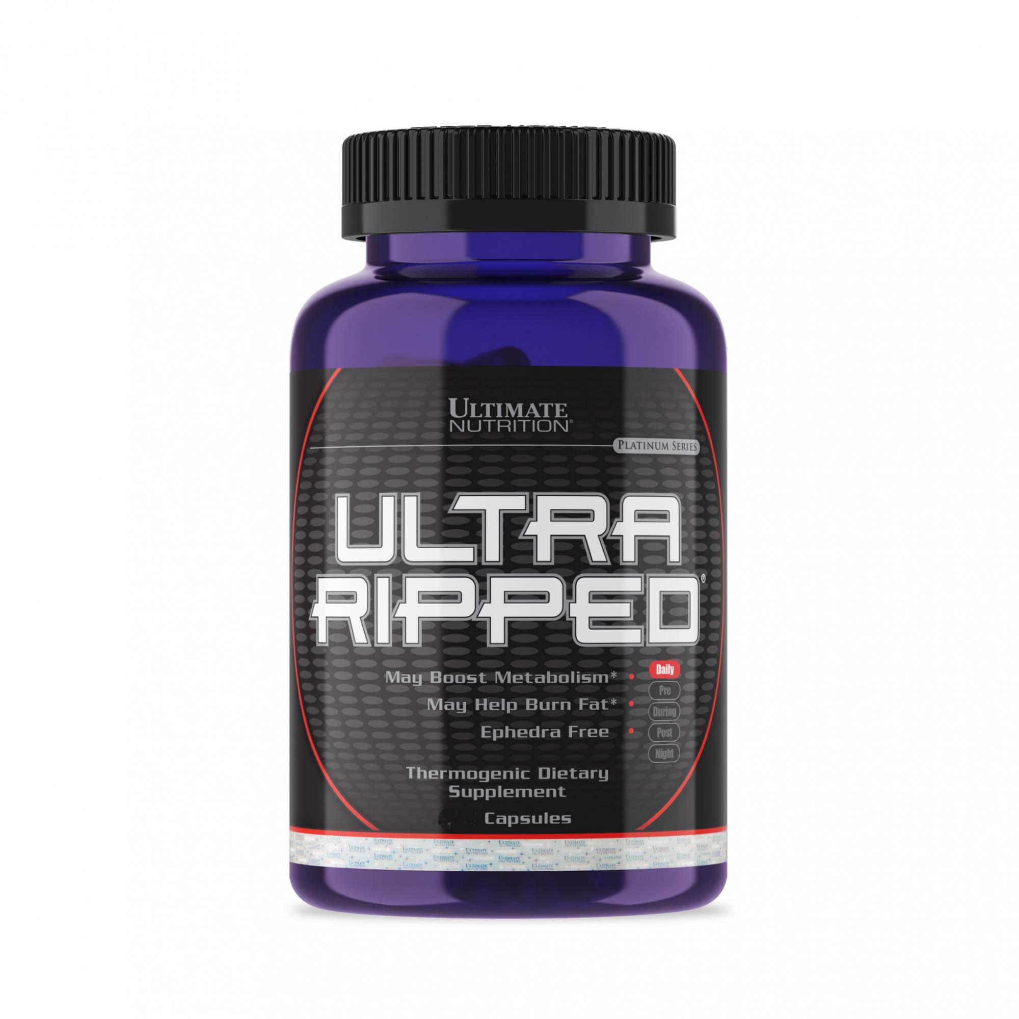 Жиросжигатель разовый Ultra Ripped Ephedra Free 2 caps/1 порция