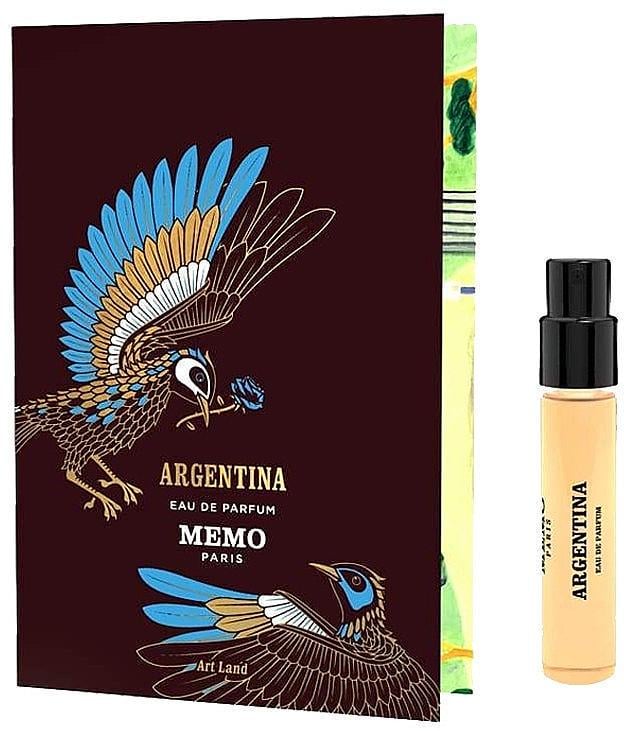 Парфюмерная вода унисекс Memo Argentina 1,5 мл пробник (402611)