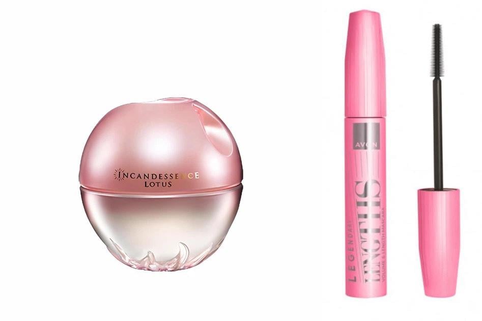 Набор женский парфюмированный Avon Incandessence Lotus 2в1 50 мл/Туш для ресниц Avon Legendary Extension Mascara Легендарная длина 10 мл Черный
