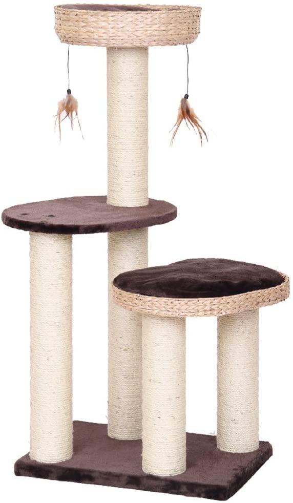 Дряпка з лежанками 60х40х126 см Croci Acacia