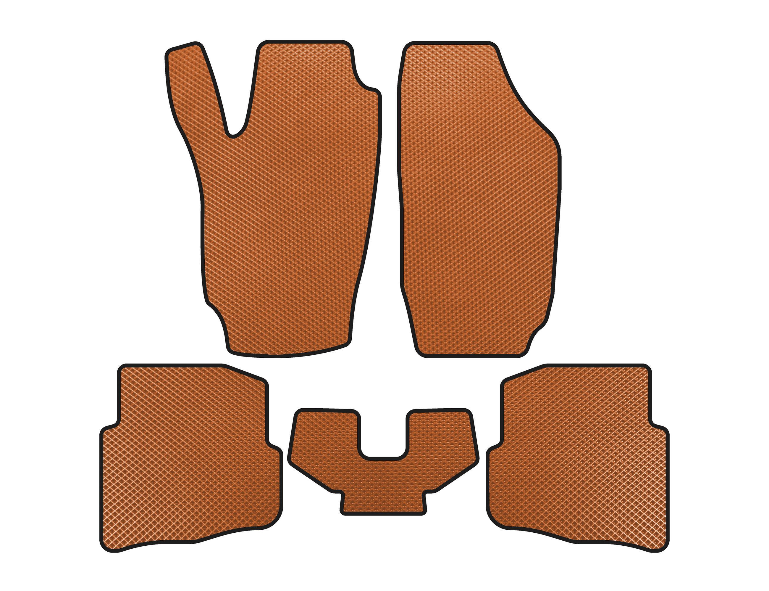 Коврики Digital Designs EVA этилвинилацетат для Seat Ibiza 2002-2009 гг. Оранжевый