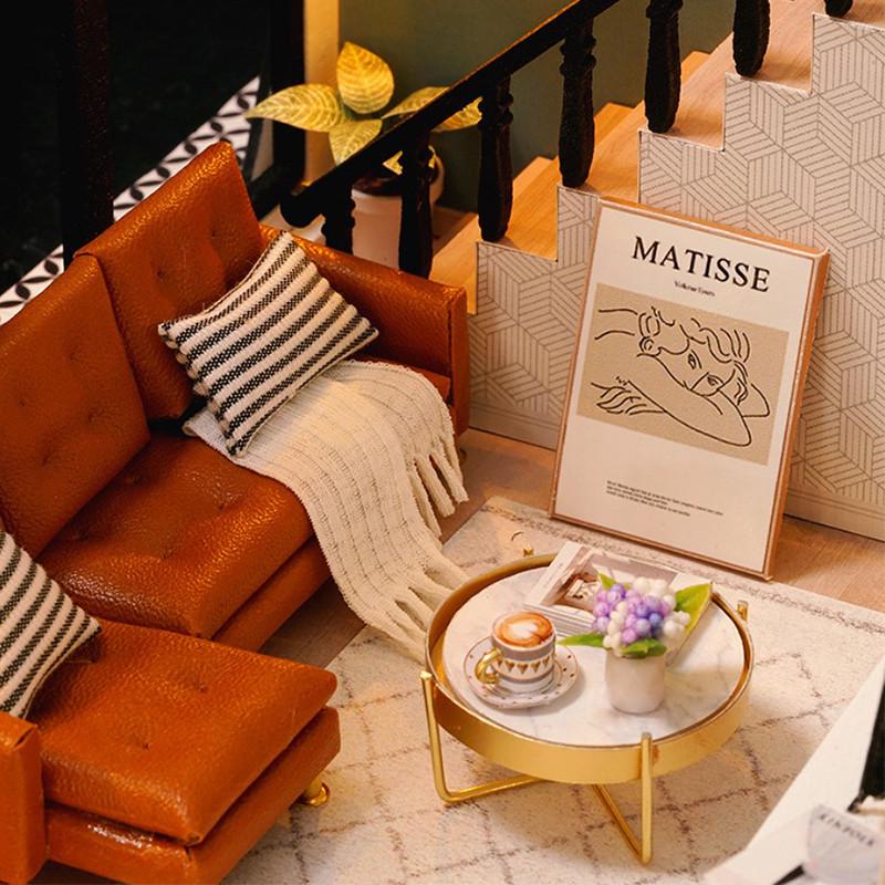 Ляльковий будинок конструктор DIY Cute Room L-031-B/C Вілла Комфортне життя - фото 2