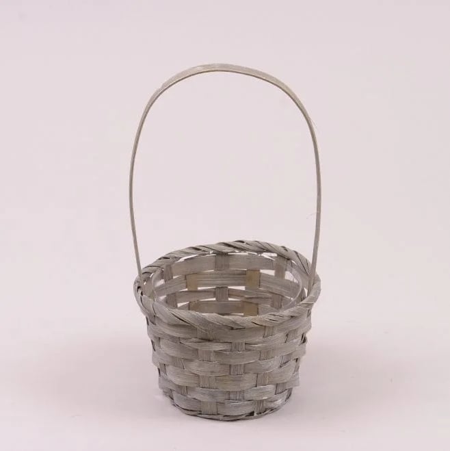 Корзина бамбуковая Flora Серый (237852)