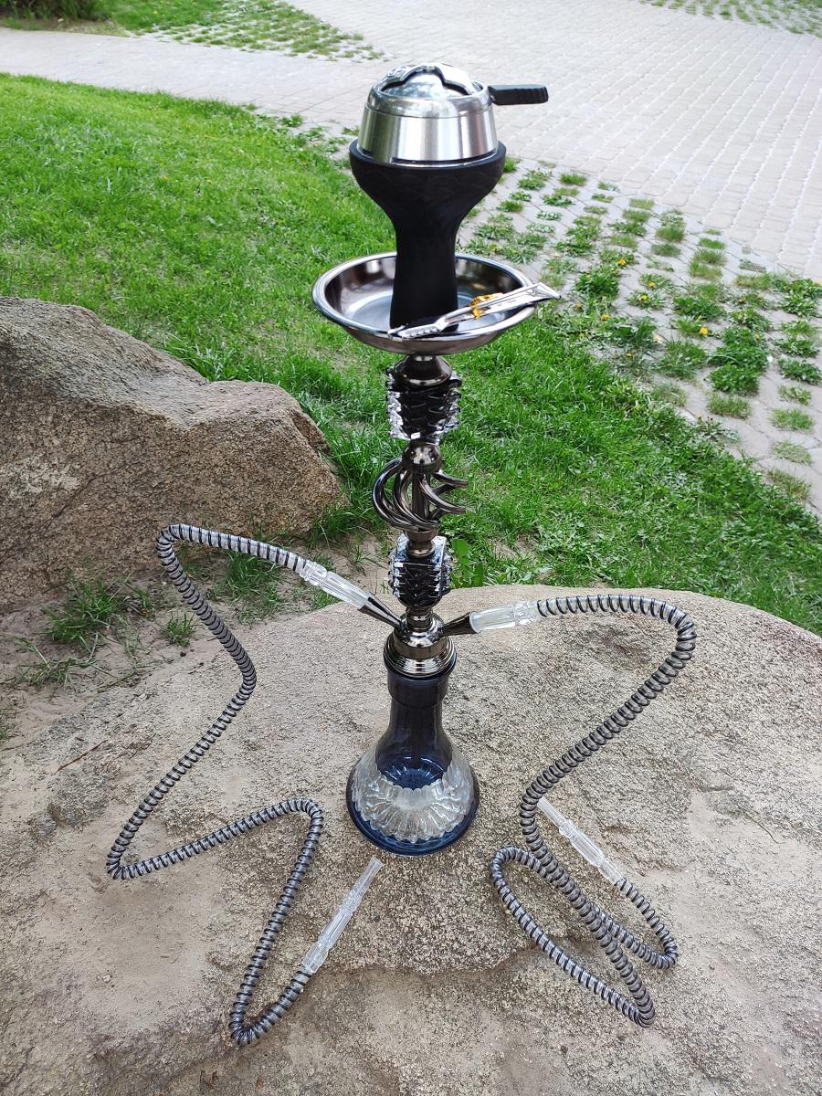 Кальян Hookah Farida Plus 60 см на 2 персони Black - фото 2