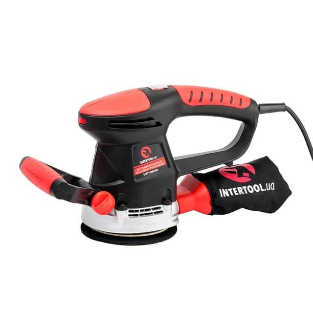 Шліфувальна машина ексцентрикова Intertool WT-0542 480 Вт 4000-14000 об/хв 125 мм