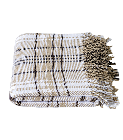 Плед Lanavitta Доппио 140х200 см Бежевый (CN17525)