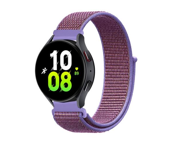 Ремешок Nylon для Samsung/Amazfit/Huawei 20 мм Purple