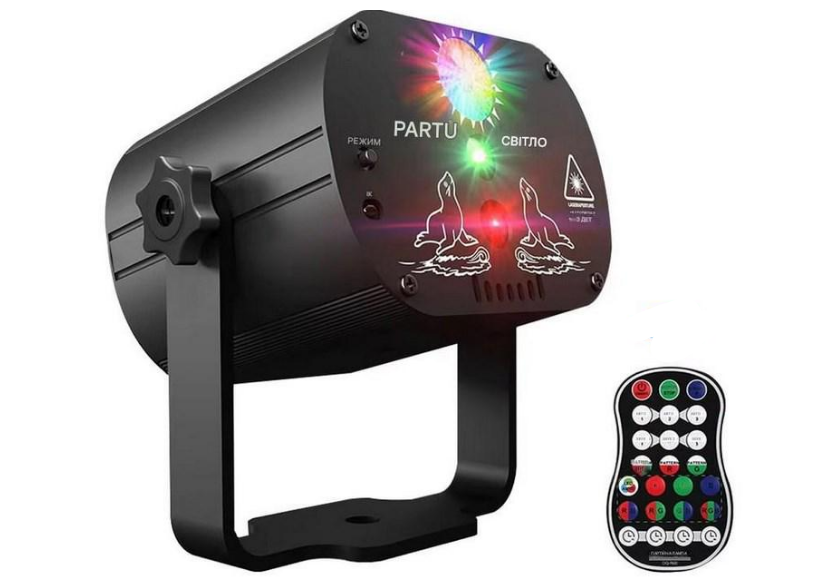 Стробоскоп для танцпола Диско-Вечеринка 60 комбинаций/шаблонов (1532)