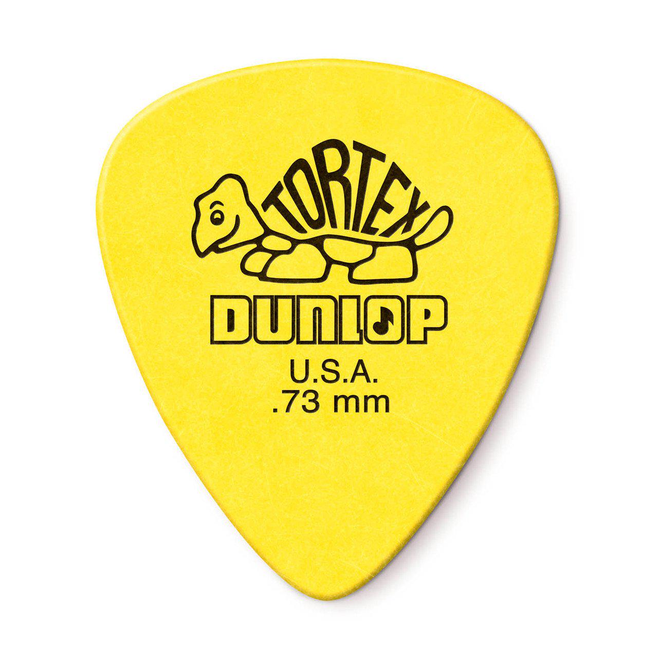 Медиатор Dunlop 418P.73 Tortex Standard 0,73 мм 12 шт. (116386)