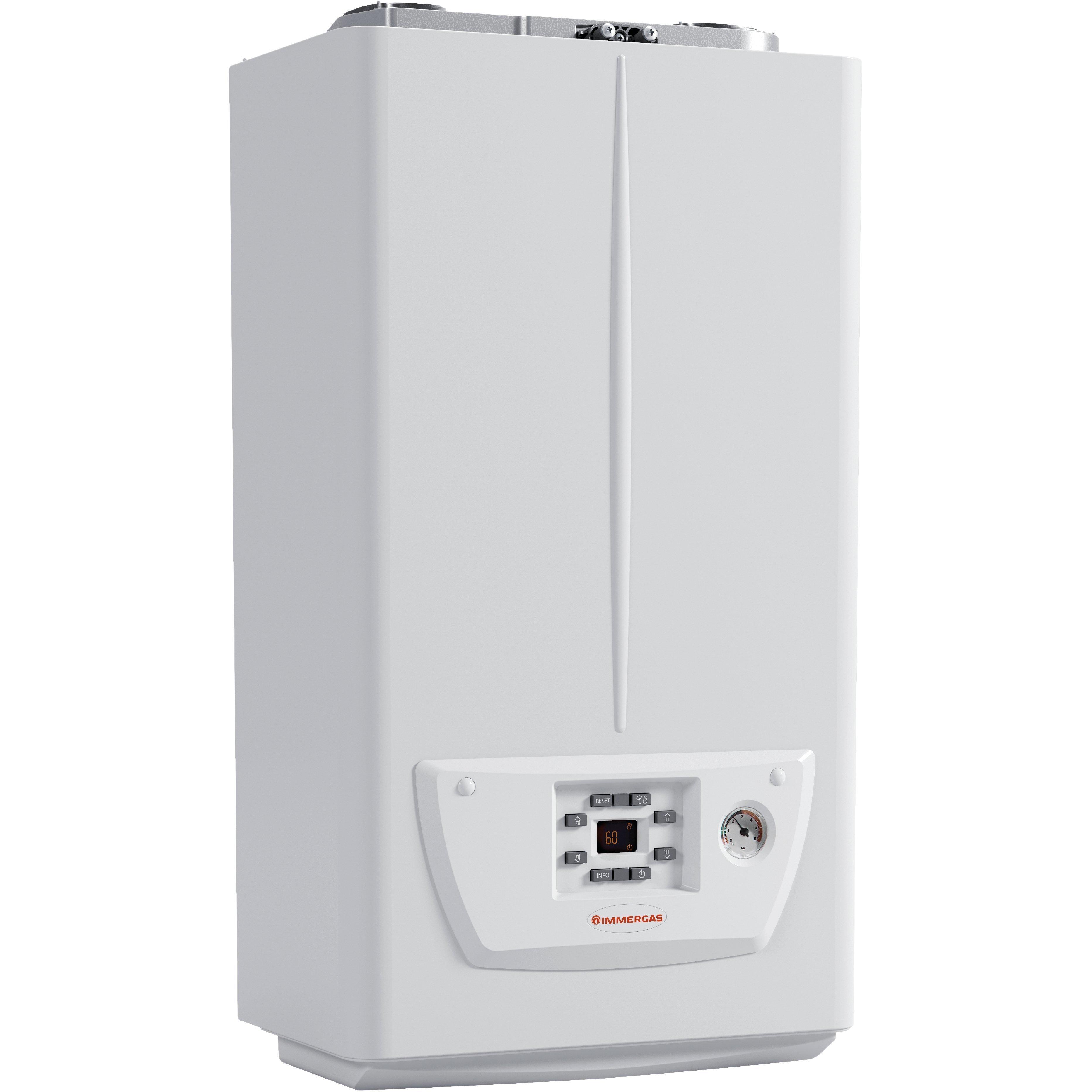 Котел газовый Immergas Victrix Omnia двухконтурный конденсационный 20/25 кВт (3.028358)