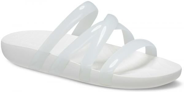 Шльопанці Crocs Splash Glossy Strappy р. W10/EUR 40-41 White (13390037) - фото 2