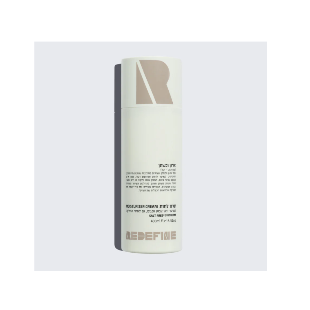 Крем для волосся зволожуючий з арганою та льоном Redefine Argan Linen Moisturizer Cream 400 мл Крем для волосся зволожуючий з арганою та льоном Redefine Argan Linen Moisturizer Cream 400 мл