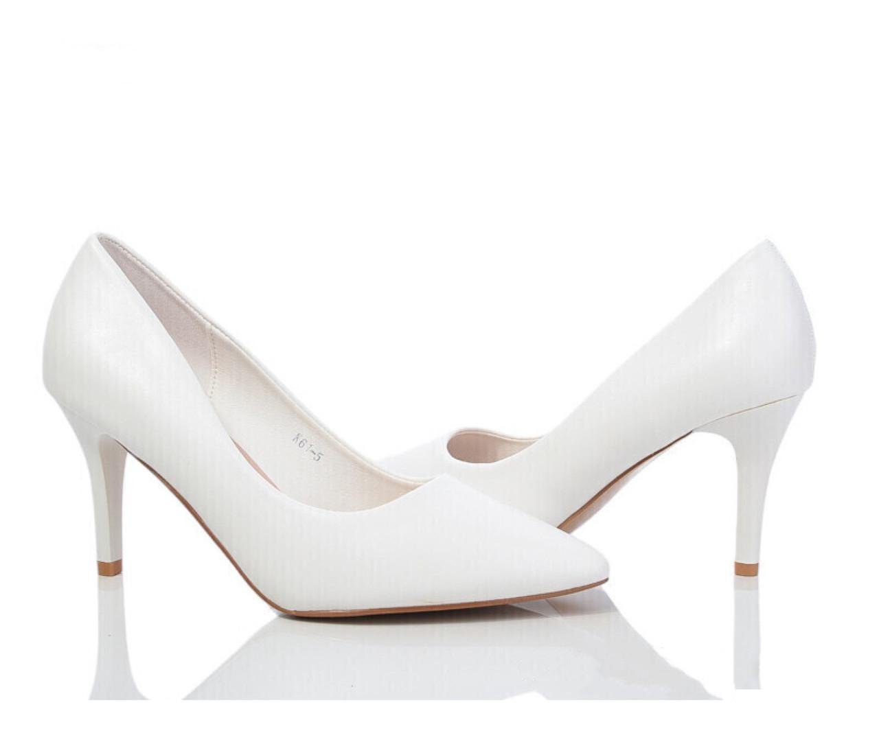 Туфлі жіночі ПАНДА р. 37 Білий (K61-5)