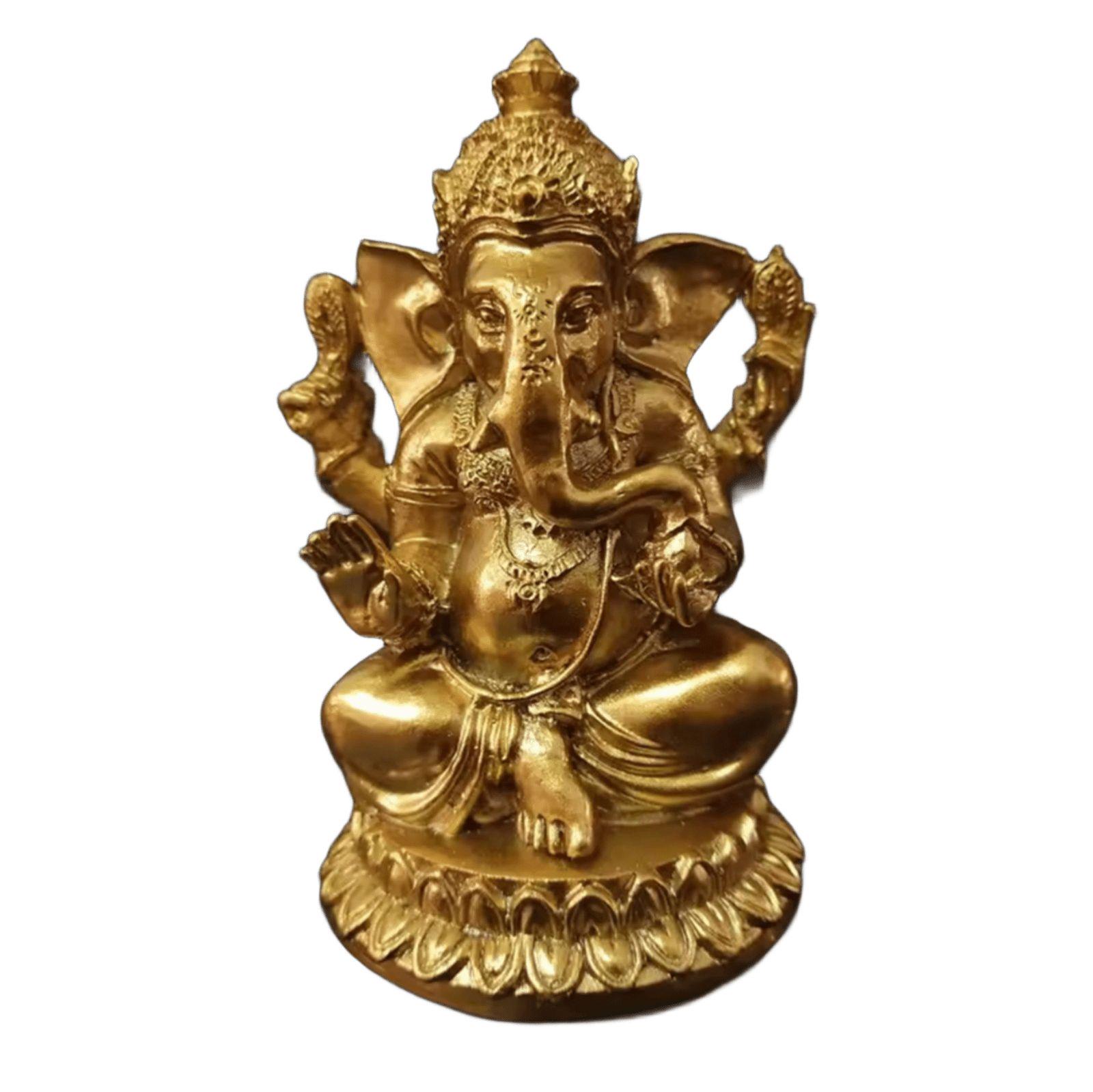 Статуетка Ганеша фігурка для інтер'єру Ganesha декоративний елемент для дому та офісу 4x4x7 см Статуетка Ганеша фігурка для інтер'єру Ganesha декоративний елемент для дому та офісу 4x4x7 см
