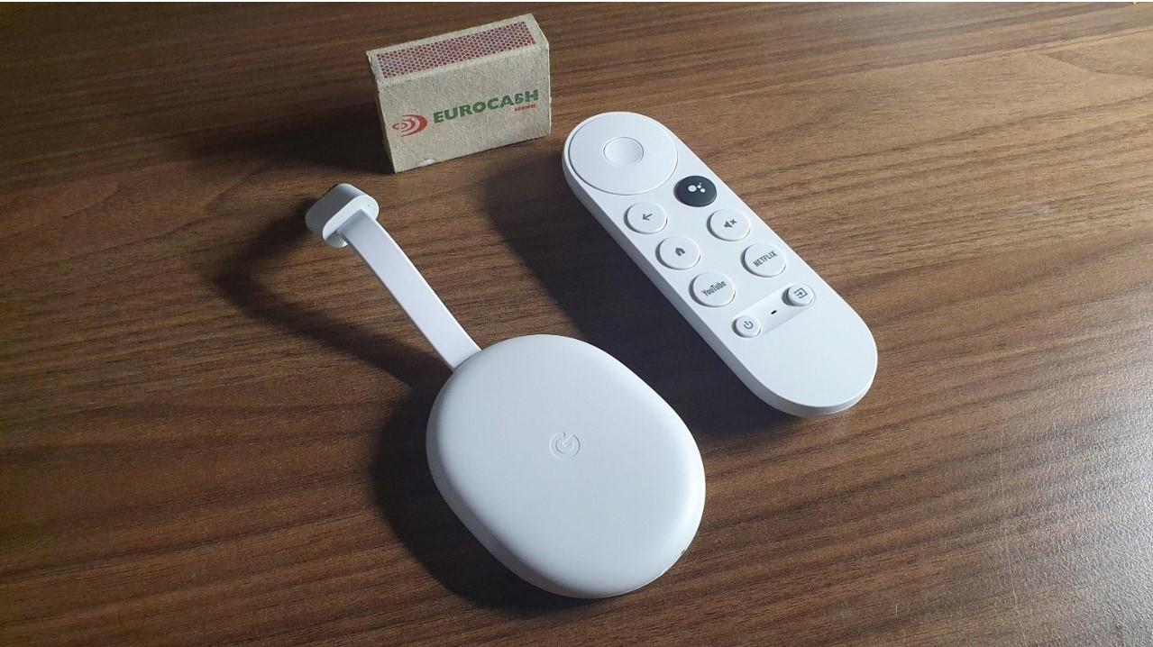 Плеєр мультимедійний Chromecast 4 HD TV Smart Білий (GA03131-DE) - фото 8