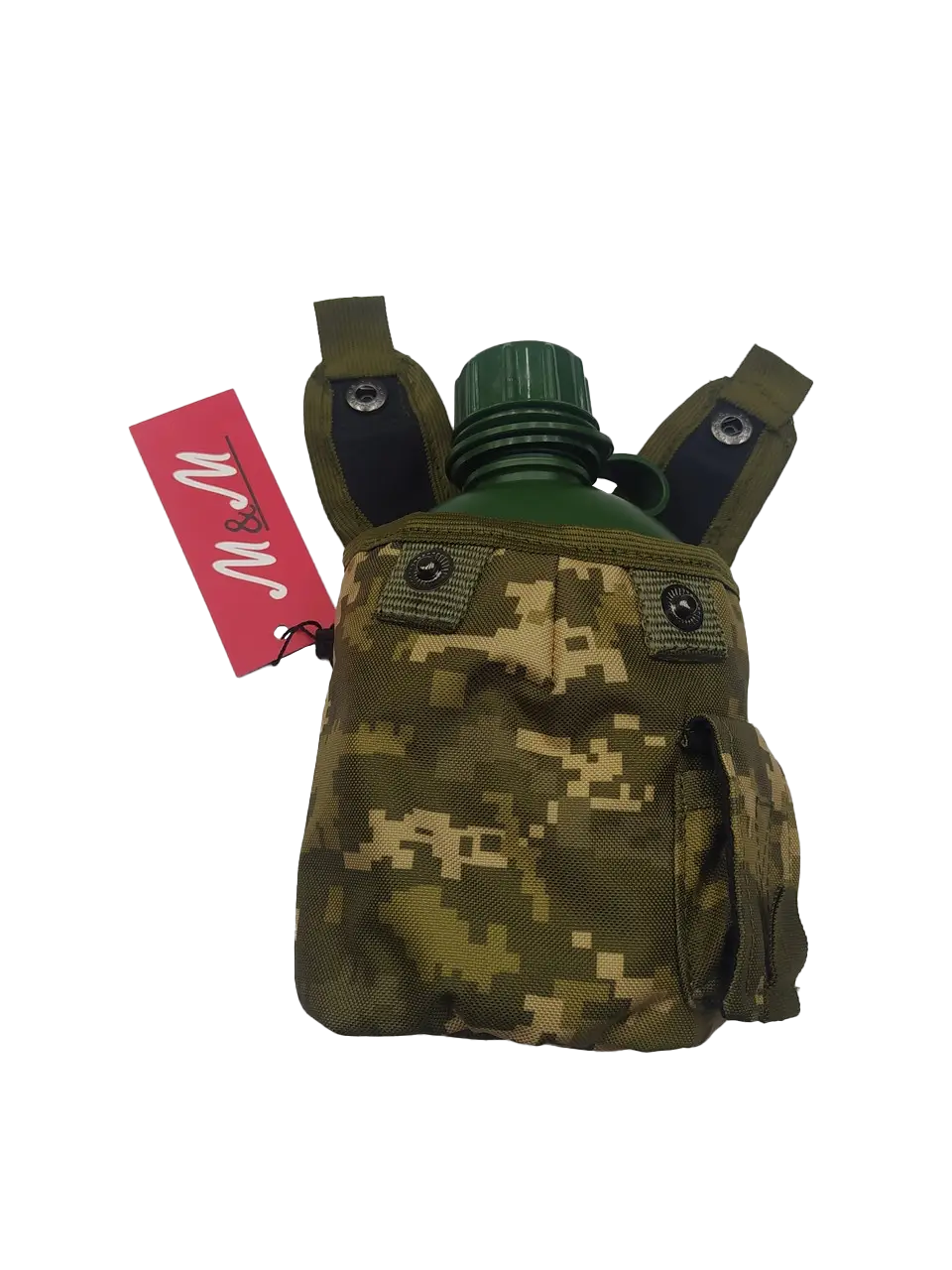 Фляга армейская М&М 870 мл Хакки/Пиксель (213260) Фляга армейская М&М 870 мл Хакки/Пиксель (213260)