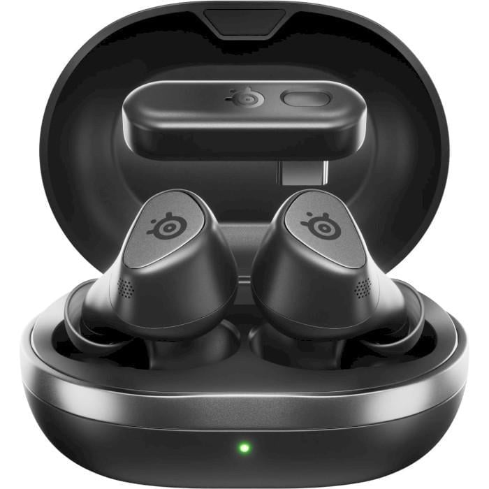 Гарнітура бездротова SteelSeries Arctis GameBuds TWS Bluetooth Black (61680)