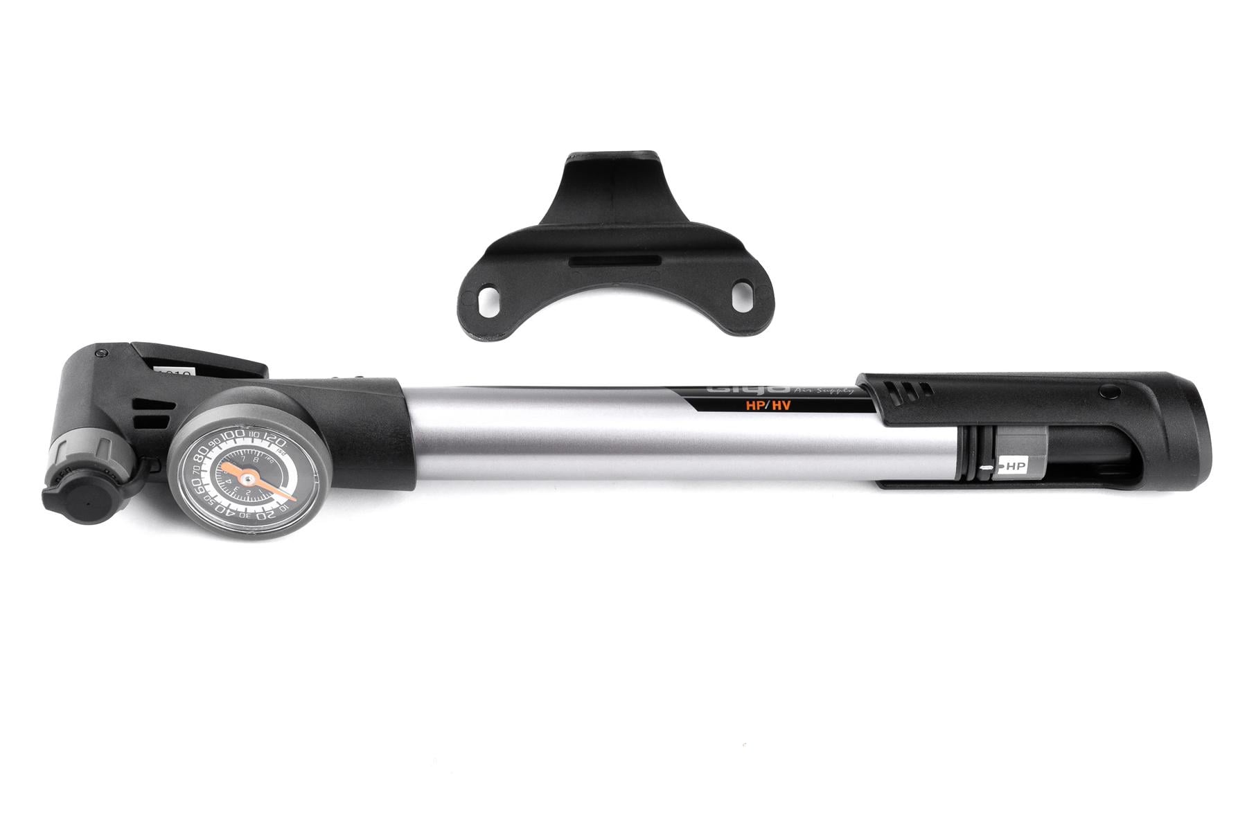 Насос Giyo GP-993 алюминий манометр умная головка 28 см 120 psi 8,3 bar