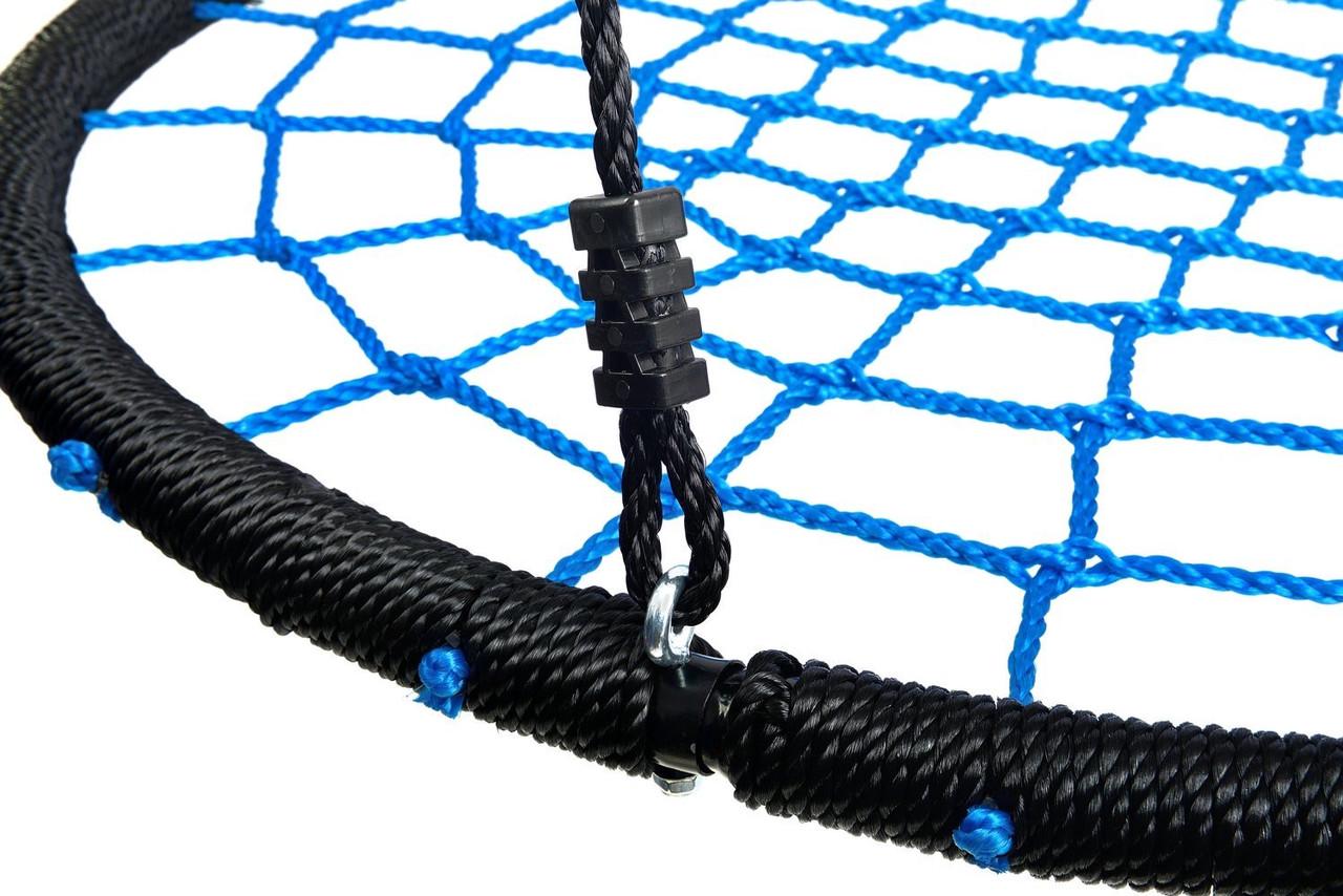 Качели Funfit Гнездо аиста до 150 кг 100 см Blue (2614) - фото 6 Качели Funfit Гнездо аиста до 150 кг 100 см Blue (2614) - фото 6