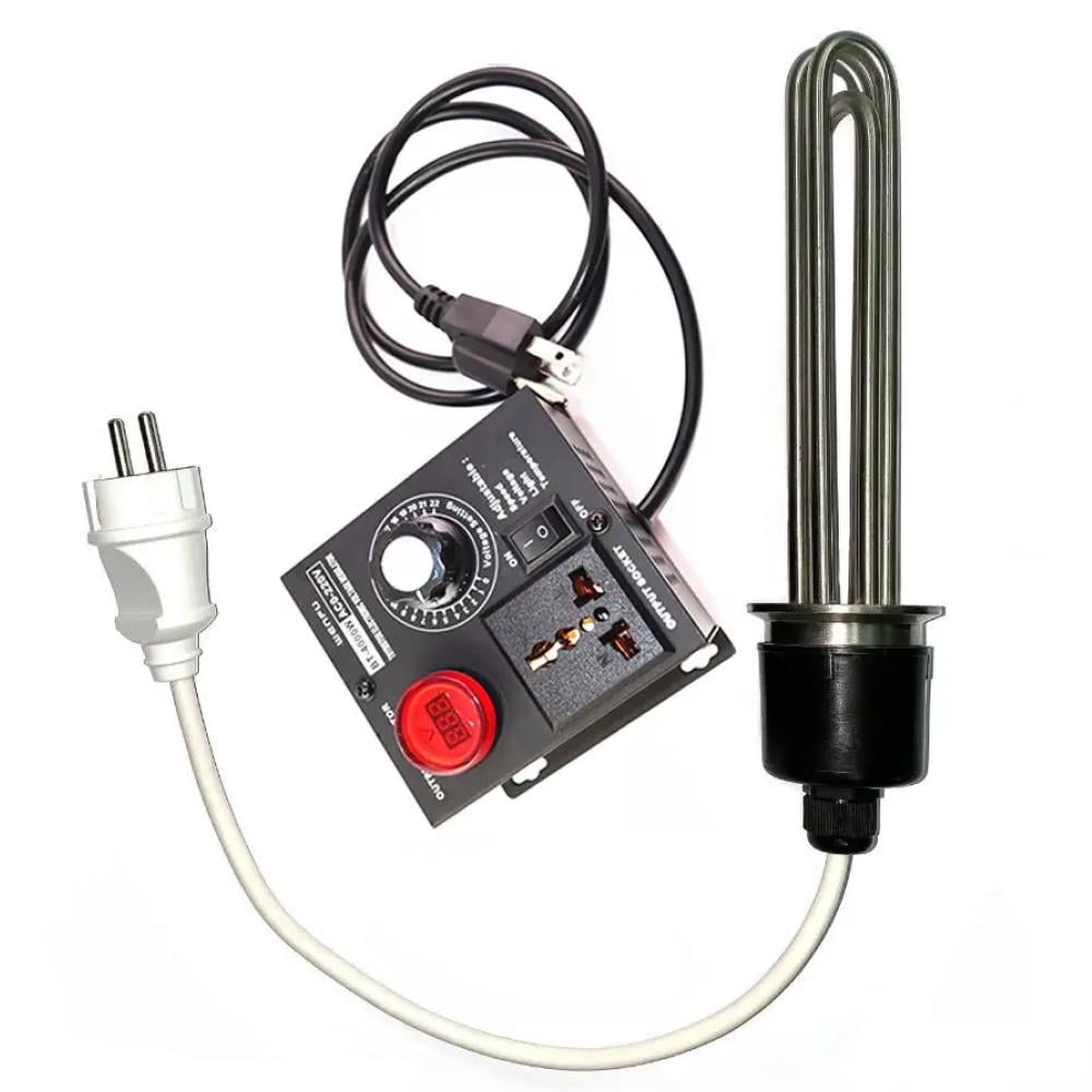 Система нагріву 3 кВт тен та регулятор (16404)