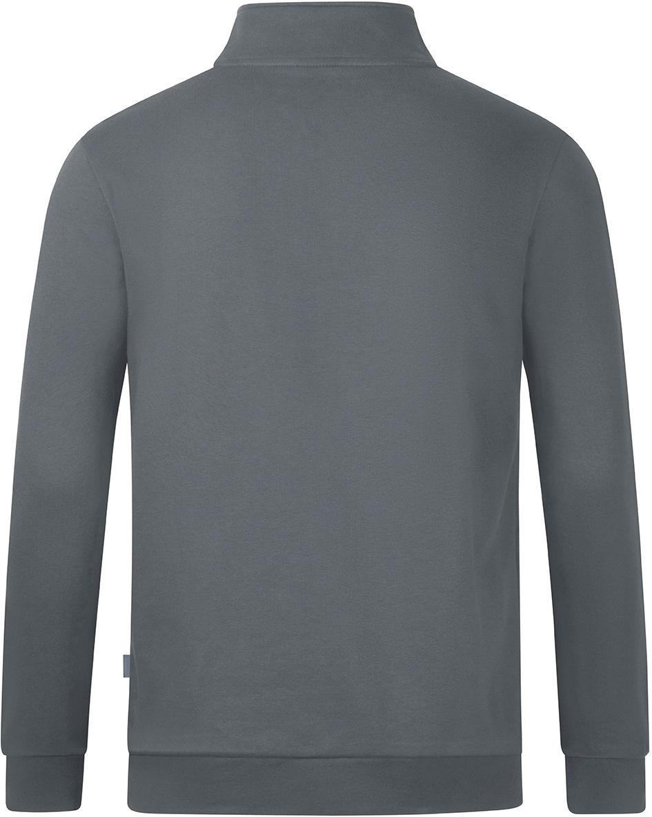 Реглан Jako ZIP TOP ORGANIC C8620-840 L Сірий (44852-51) - фото 2