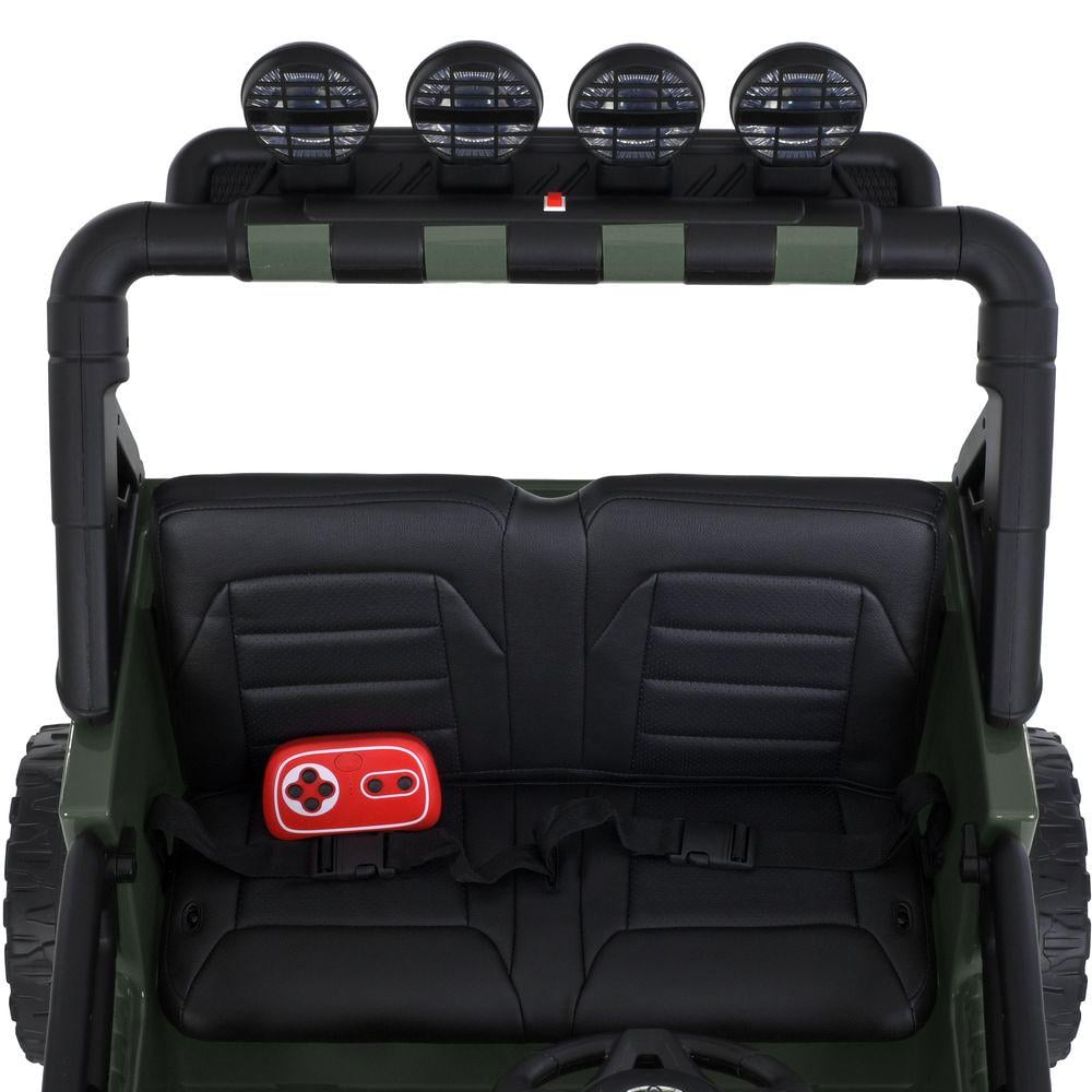 Дитячий електромобіль Bambi Jeep Toyota 2566AEBLR 4W Темно-зелений - фото 6 Дитячий електромобіль Bambi Jeep Toyota 2566AEBLR 4W Темно-зелений - фото 6