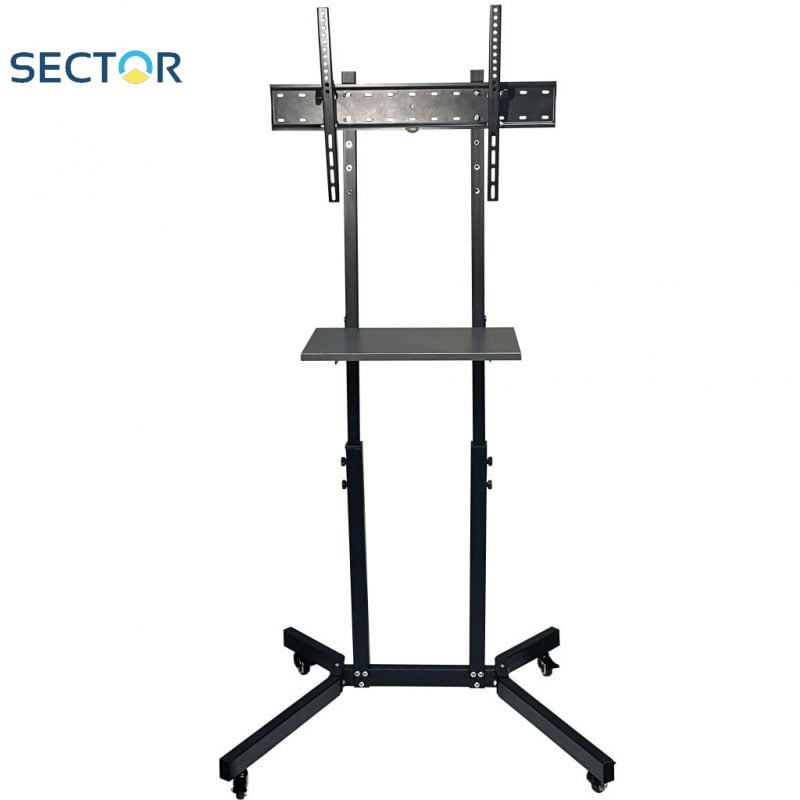 Стойка мобильная SECTOR T10 подставка для телевизора/интерактивной панели 37-70" Black (23793631) - фото 2