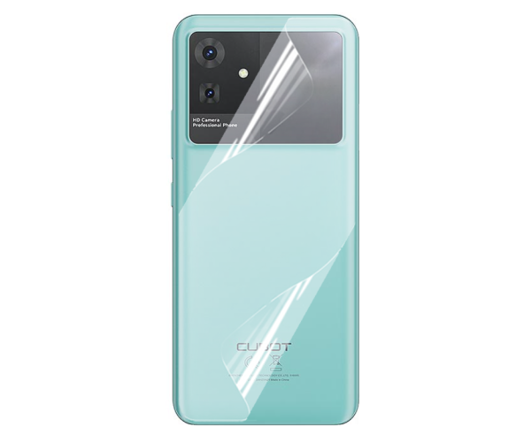 Противоударная гидрогелевая пленка Hydrogel Film для Cubot Note 21 на заднюю панель, Transparent