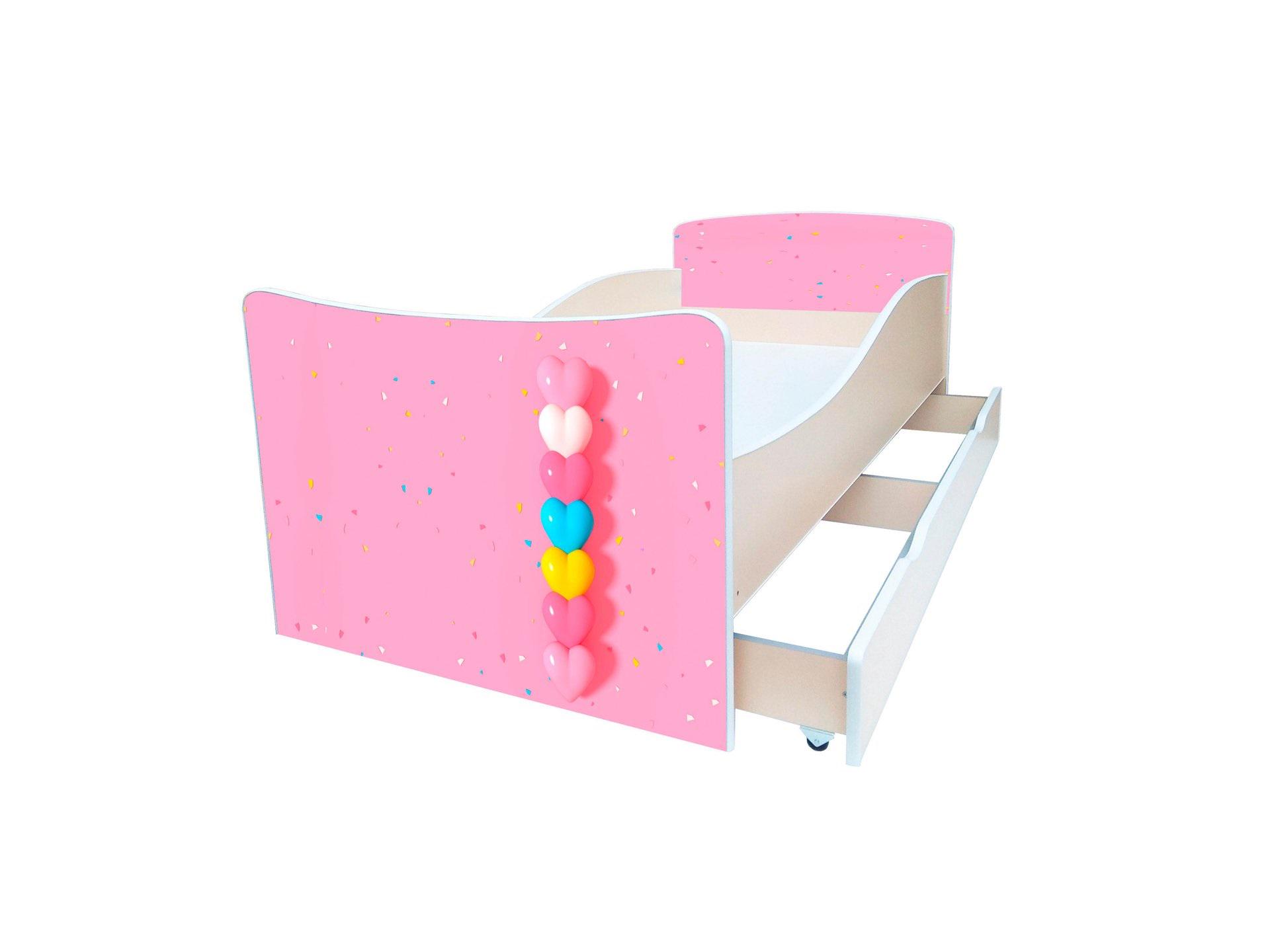 Кровать детская Viorina-Deko Kinder 46 с ящиком ламинированное ДСП 80х170 см Белый Кровать детская Viorina-Deko Kinder 46 с ящиком ламинированное ДСП 80х170 см Белый