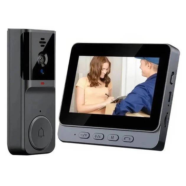 Видеодомофон беспроводной 4,3" IPS-экраном Видеодомофон беспроводной 4,3" IPS-экраном