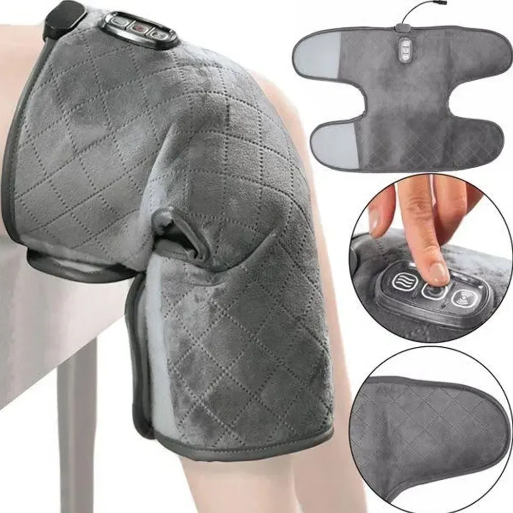 Масажер бандаж колінного суглоба з підігрівом від мережі (30641907) - фото 2