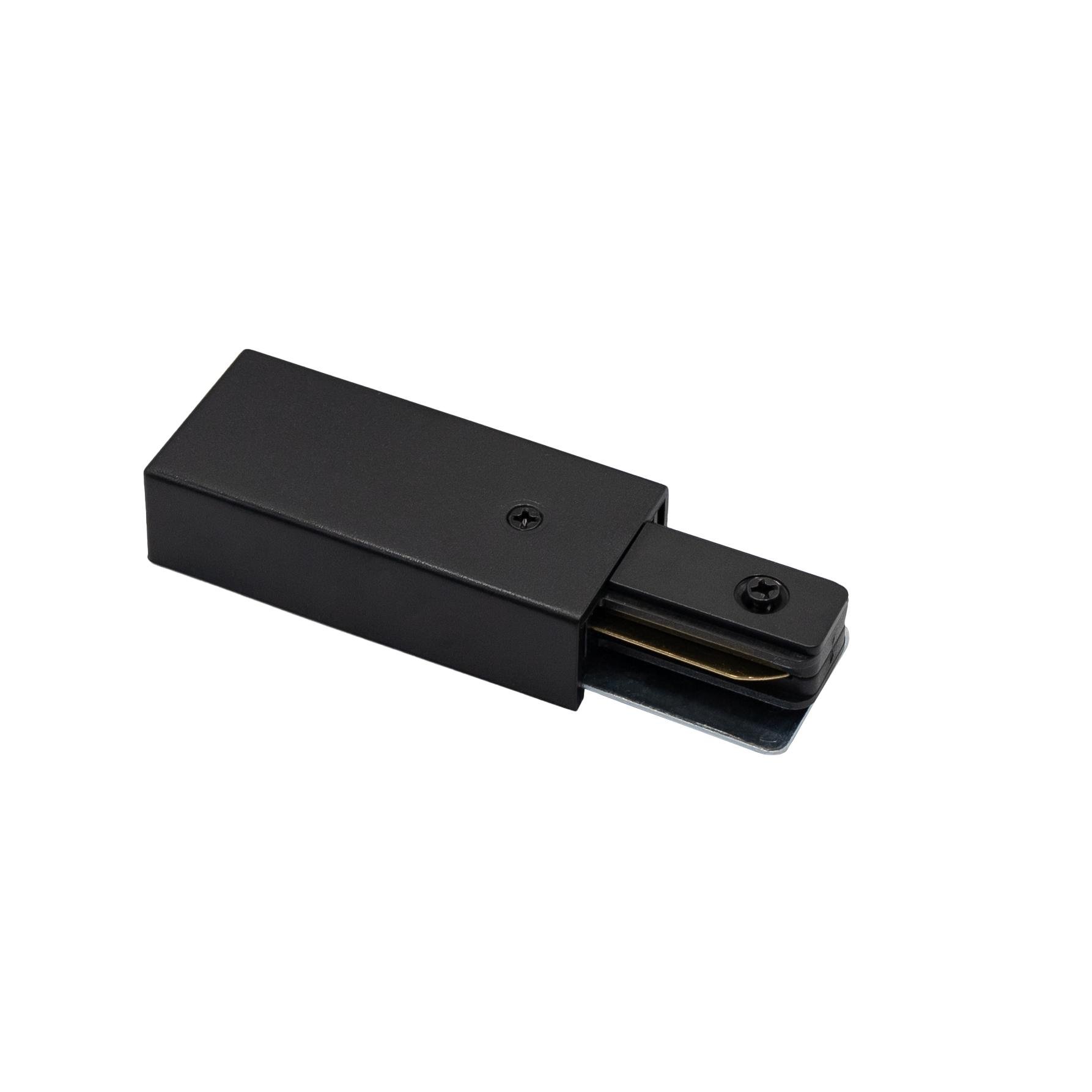 Коннектор подключения Prolum для трековой системы М27 Черный (29505855)