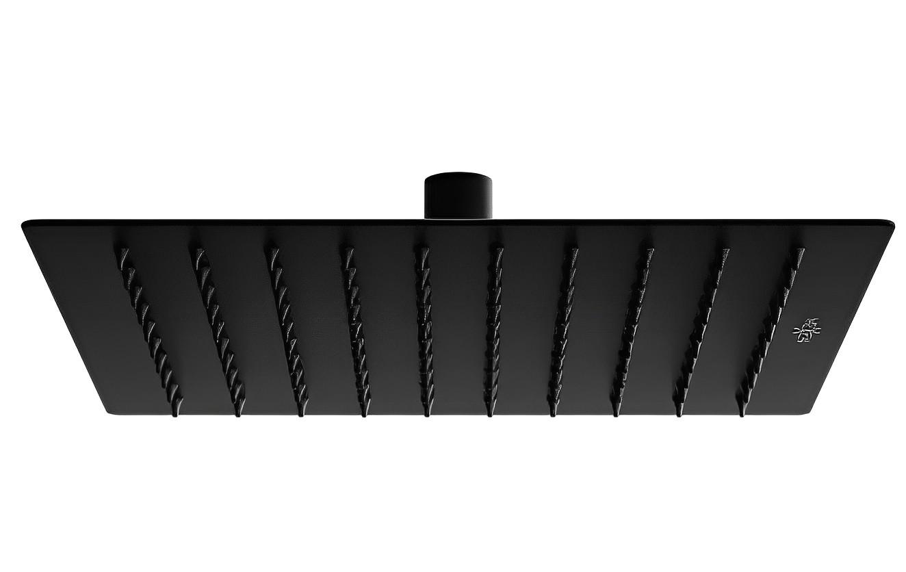 Лейка для верхнего душа Mexen Slim 25х25 см Черный (79125-70)