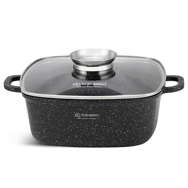 Кастрюля-казан Edenberg квадратный 3,7 л (ЦБ-00033105)