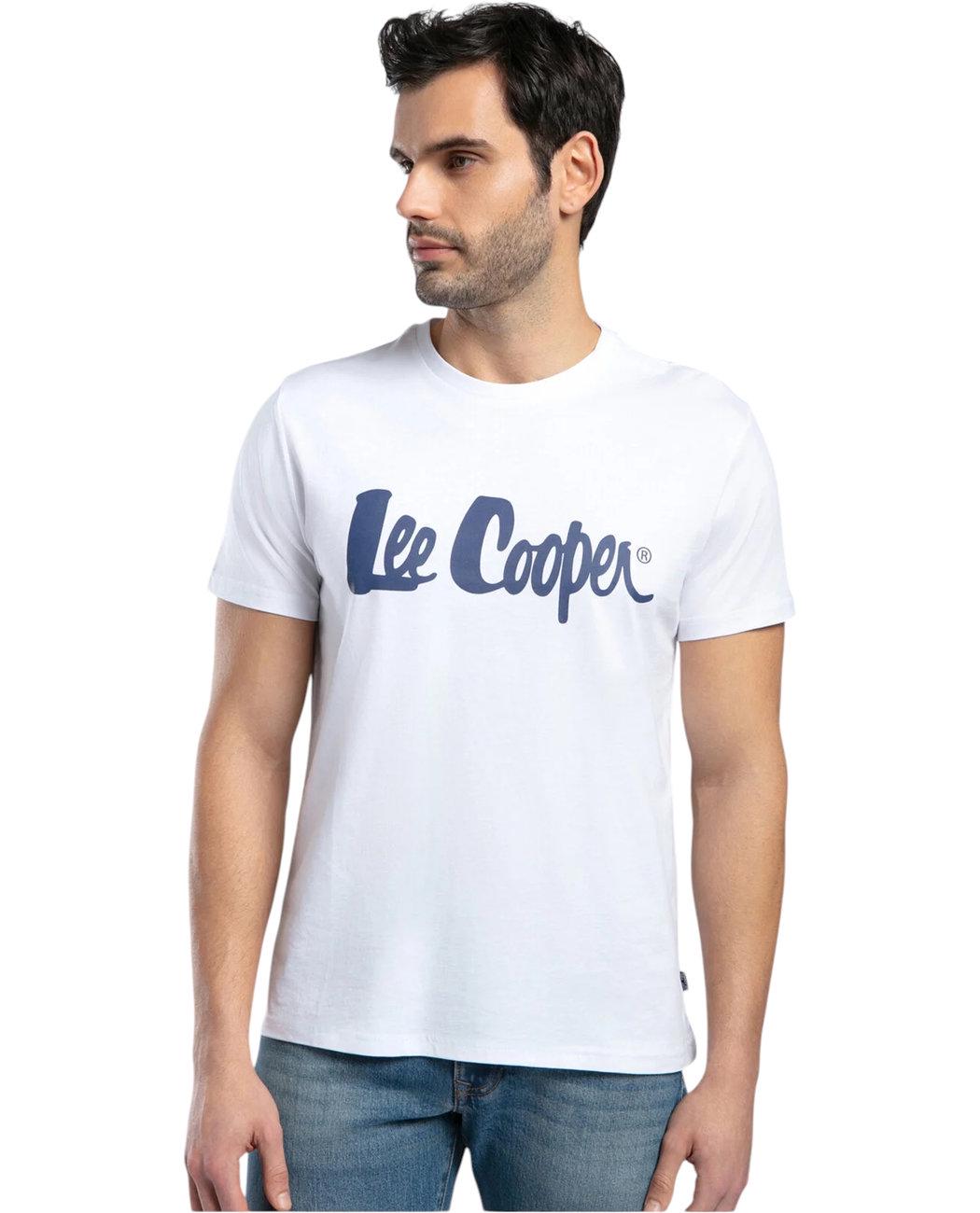 Футболка чоловіча Lee Cooper London 252LCM242001.1125 M Білий (8682272619979)