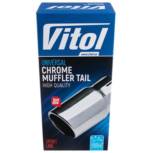 Насадка на глушитель НГ-1015-BK 64 мм 203 мм 114 мм (НГ-1015-BK) - фото 5