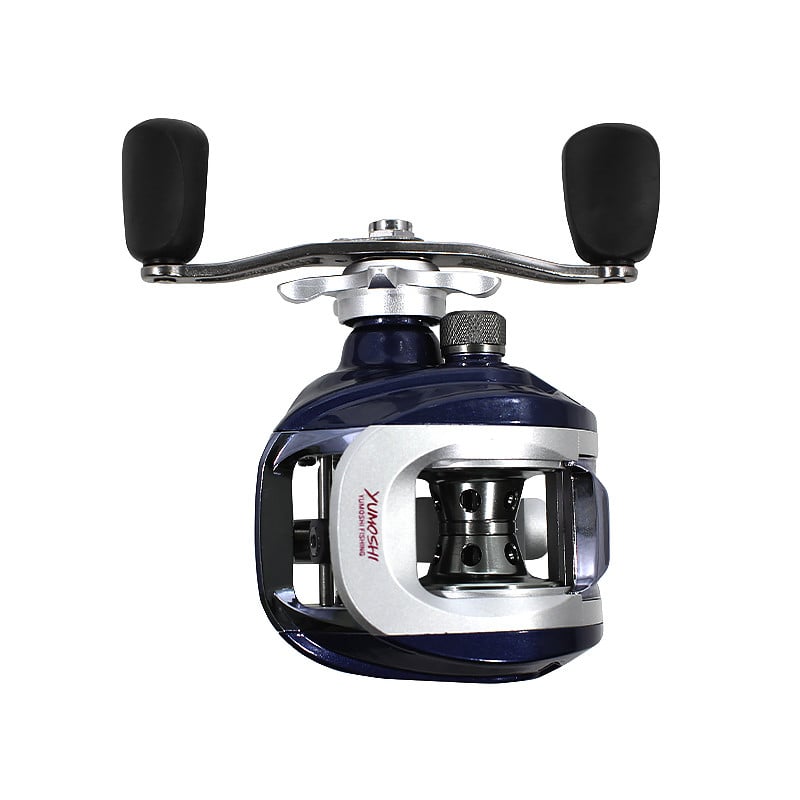 Катушка мультипликаторная рыболовная Yumoshi LV 200 Right Blue Катушка мультипликаторная рыболовная Yumoshi LV 200 Right Blue