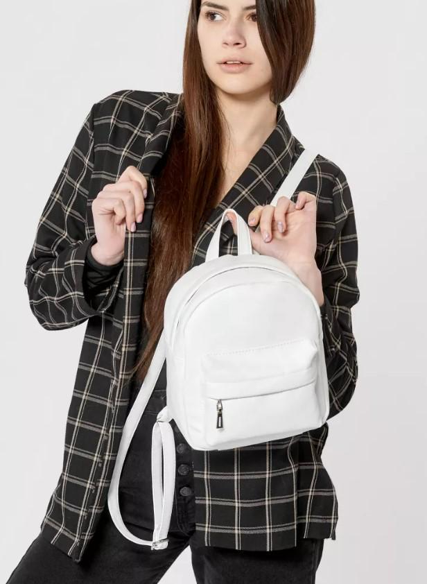 Рюкзак женский Sambag Brix SSH Белый (11111008) - фото 3 Рюкзак женский Sambag Brix SSH Белый (11111008) - фото 3