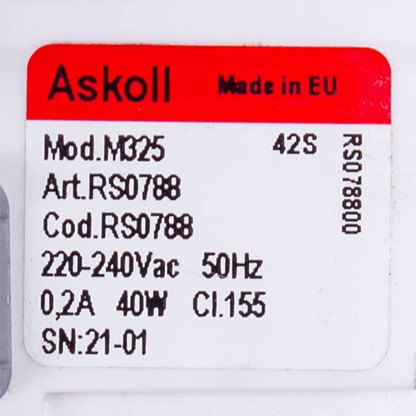 Помпа насос Askoll 40W M231XP RN0020 для пральної машини Whirlpool 481936018217 - фото 2 Помпа насос Askoll 40W M231XP RN0020 для пральної машини Whirlpool 481936018217 - фото 2