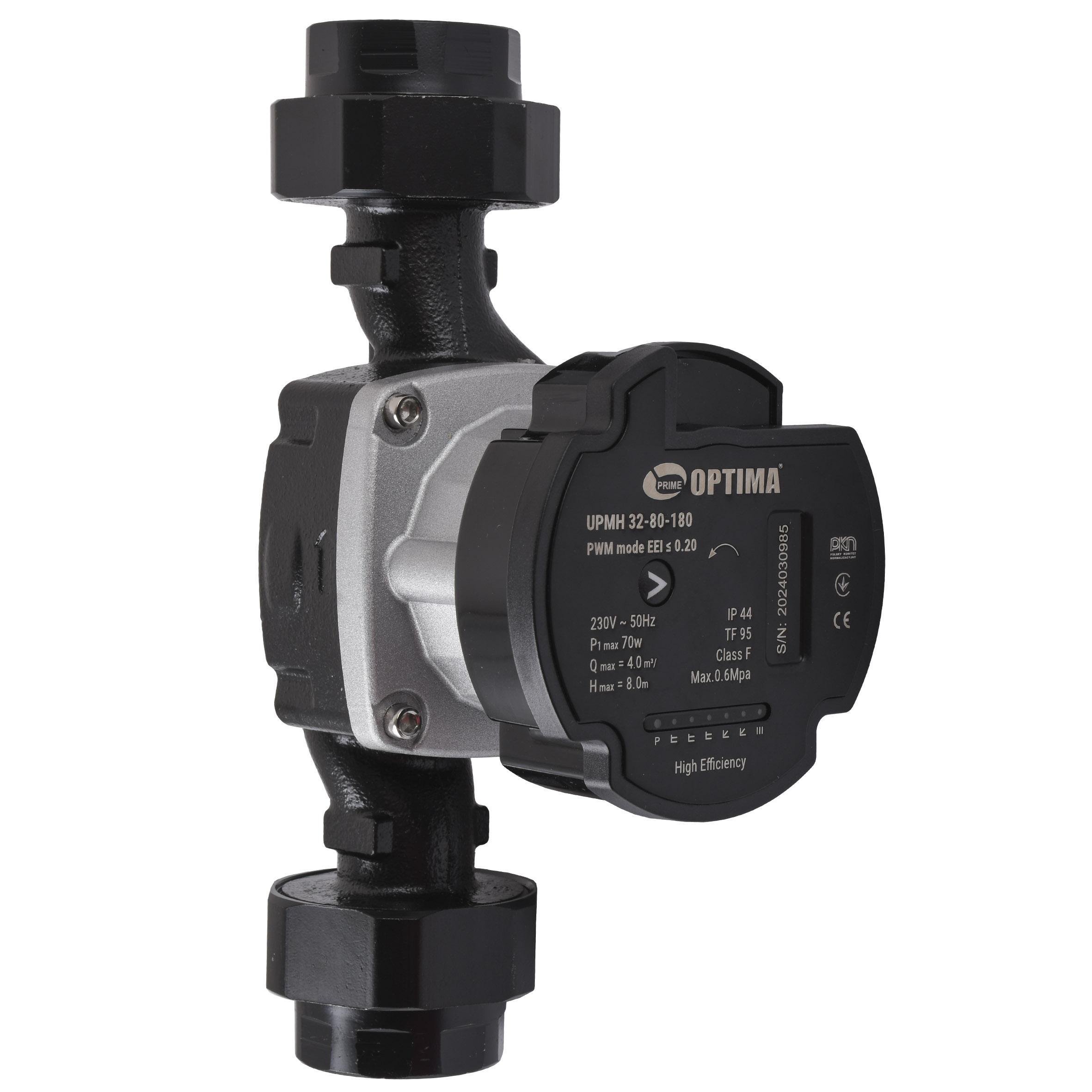 Циркуляційний насос Optima Prime UPMH 32-80 Auto та гайки 180 мм (21323562)