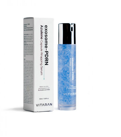 Сыворотка успокаивающая с антиоксидантным эффектом Vitaran Exosome-PDRN Azulene Capsule Wrapping Serum 50 мл